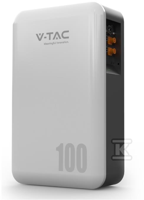 Magazyn Energii V-TAC (VESTWOODS) 5,12kWh 51,2V IP65 VT-48100-W2, 10 Lat Gwarancji 11524